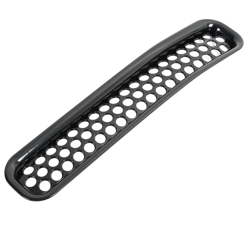 HDmirrorR 1997-2006 Wrangler TJ 7Pcs Matte Black Mesh Grill Inserts