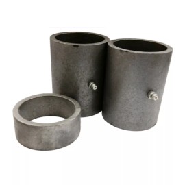 Spring Creek 4" x 2 7/8" Pipe Hinge Sleeve for 2.375" OD Pipe with 2 Sleeve and 1 Collar Bare