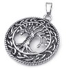 jonline24h Mens Womens Celtic Tree of Life Stainless Steel Pendant