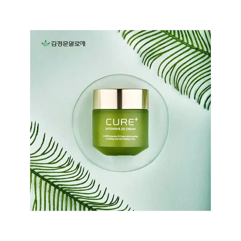 Kim Jeong Mun Aloe 김정문알로에 큐어 인텐시브 2x크림 50g 3개