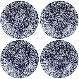 Royal Wessex by Churchill Victorian Calico Floral Salad Plates 8" - Set of 4 | Made in England