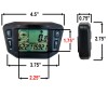 OZ-USA GPS Speedometer LCD Gauge Odometer Hourmeter Voltage Temperature Clock