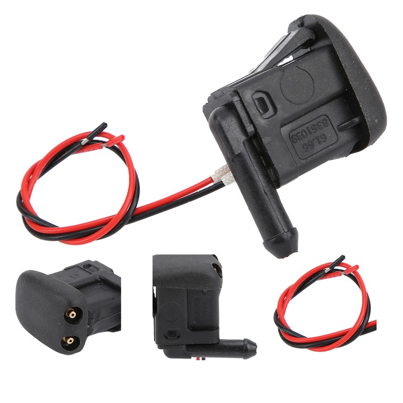 Heated Windshield Washer Nozzle 61668361039 Car Replacement for 5 Series