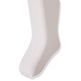 Jefferies Socks Baby Girls' Newborn Microfiber Rhumba Tights, White, 6-18 Months