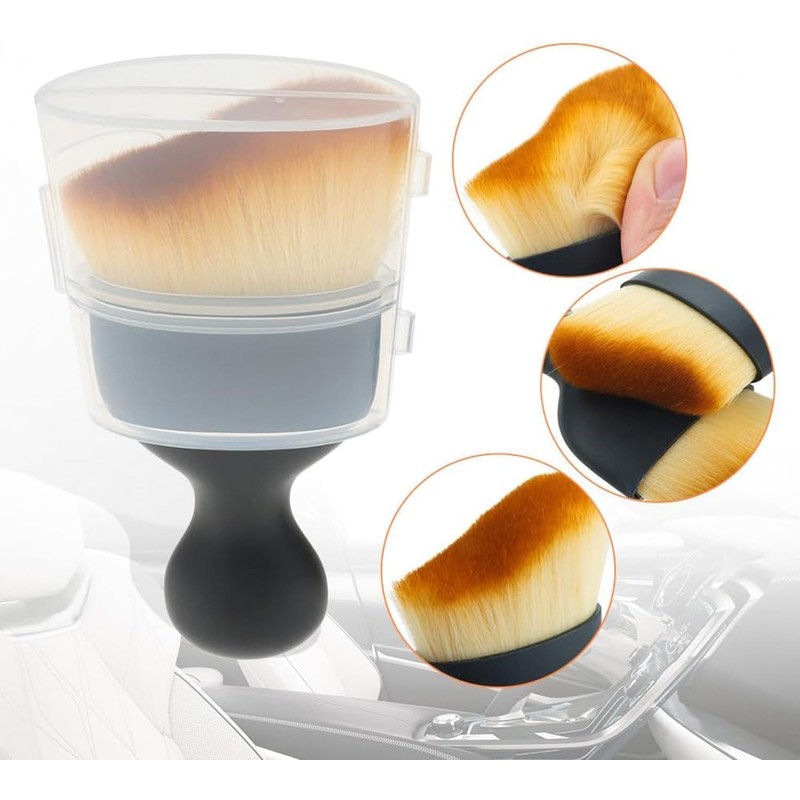 Cepillos De Coche, 8 Pcs Herramienta De Limpieza De Coche,