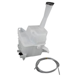 TRQ Windshield Washer Reservoir Compatible with 2004-2020 Toyota Sienna TO1288175