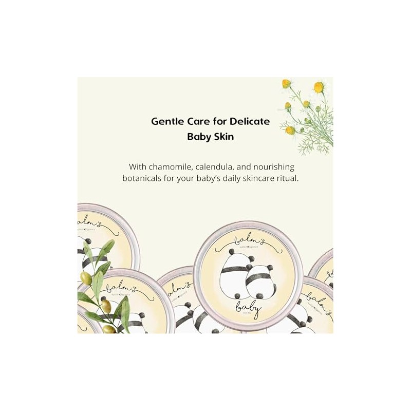 Balm's Baby 45g - Bálsamo Natural Bebé Resequedad y Picaduras