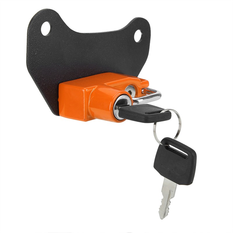 Motorcycle Modification Aluminum Alloy Helmet Lock Mount Hook Fit for
