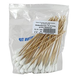 WATTESTÃBCHEN mit Wattekopf 15 cm groÃ 50 St
