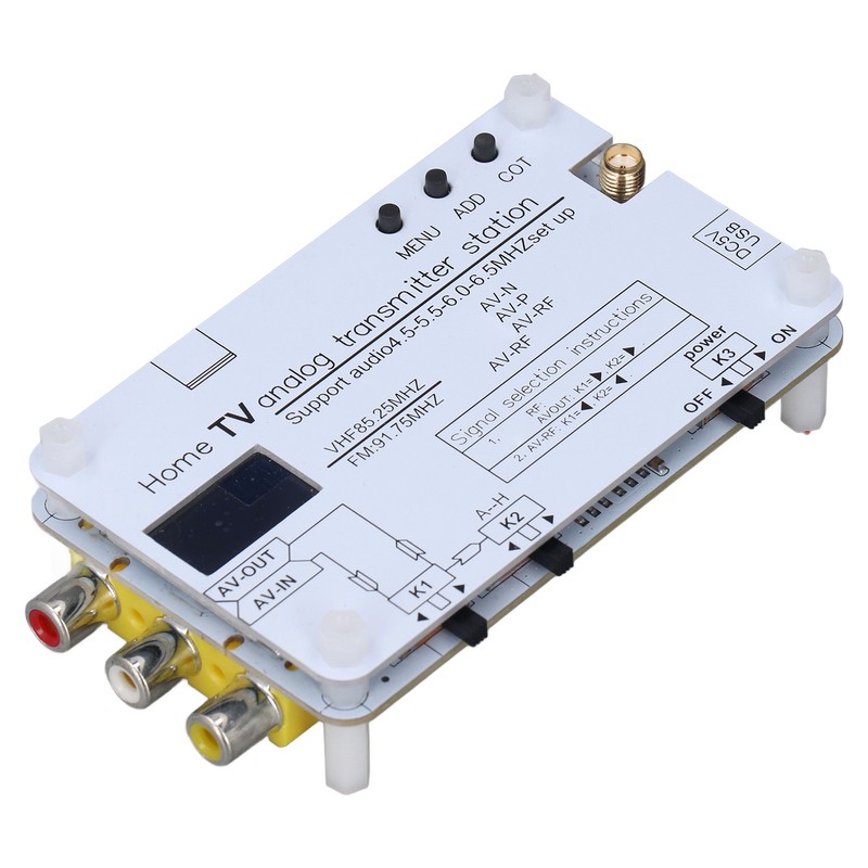 Home TV Analog Transmitter Station Sound Video Signal Transmission AV