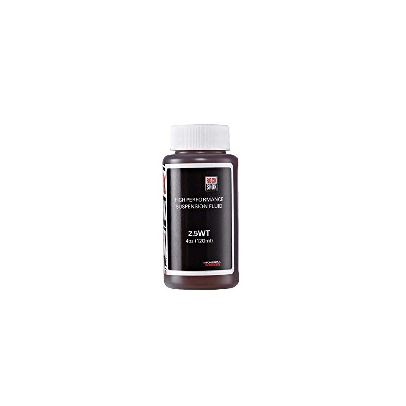RockShox Suspension Oil, 2.5 wt, Bottle - 120 ml, Grey