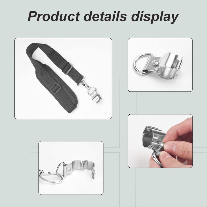 Trimmer Strap for Weed Eater Shoulder Strap Harness for Greenworks/DEWALT/EGO