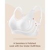LUXMAY Wireless Bra for Women Support and Lift No Underwire