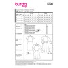 Burda Easy Sewing Pattern Women's Jersey Dresses #5708 Size 6-18
