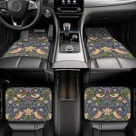 Beautiful William Morris Style Car Mats with high Absorbency car Art mats. Non-Slip Feature Car Floor Mats Car RugsMatsCar Automotive Floor mat Automotive Liners car countertop Decorative mats