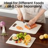 Cutting Boards for Kitchen [Set of 2], Wood Fiber Composite
