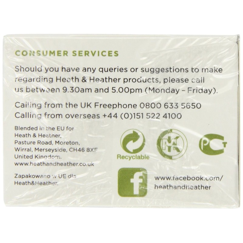 Heath & Heather Organic Dandelion Burdock and Hawthorn 20bags (Pack