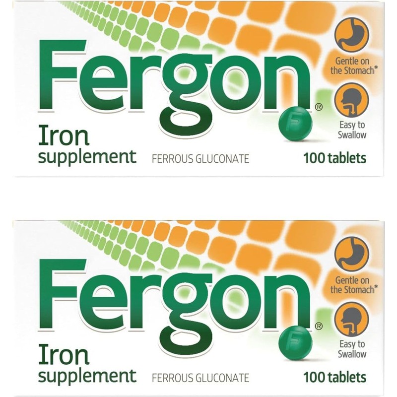 Fergon High Potency Iron Highly Soluble & Easily Digested, 27