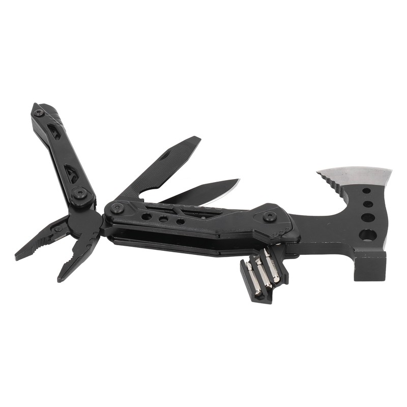 Pocket Size Multitool Foldable Axe Hammer Knife Pliers Stainless Steel