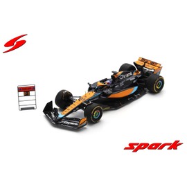 Spark 1/43 Scale McLaren F1 Team Racing Car Model, Oscar Piastri, Qatar GP, 1st Place Sprint Race, 2023, Models
