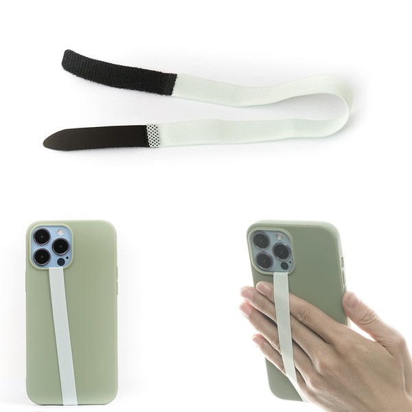 TFY Elastic Phone Strap, Universal Slim Hand Grip Non-Slip Phone