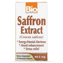 Saffron Extract 50 VEG CAPS by Bio Nutrition Inc