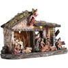 Ultym Nativity Scene Set with LED Lights,15.3" Resin Holy Family