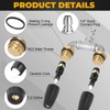REVICOAR Dual Turbo Nozzle Pressure Washer 4000 PSI, 360° Rotating
