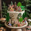 Native American Figurines Set 43 Pcs Plastic Miniature Indian Figure