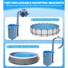 KIrSwp Above Ground Pool Skimmer | Wall Mount Surface Skimmer-Adjustable