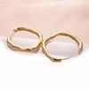 JOLCHIF Gold Square Hoop Earrings for Women With Cubic Zirconia