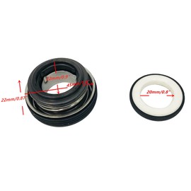 POWER PRODUCTS Mechanical Seal For Predator 212CC 3” IN 290GPM 63406 56162 For Predator 2” IN 158GPM 63405 56160 Water Pump For DuroMax 7HP 2 In. 3 In. XP652WP XP650WP For Red Lion 208CC Water Pump