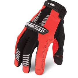 Ironclad IVO2-04-L I-Viz Reflective Orange 2 Glove, Large, 1-Pack