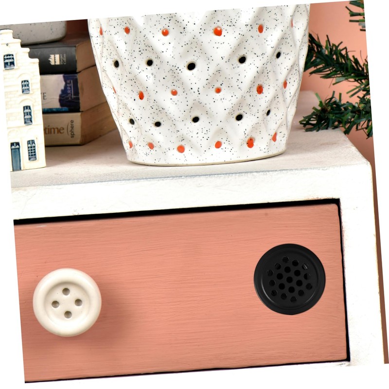 WHAMVOX 20pcs Round Air Vent Covers Stainless Steel Mesh Grille