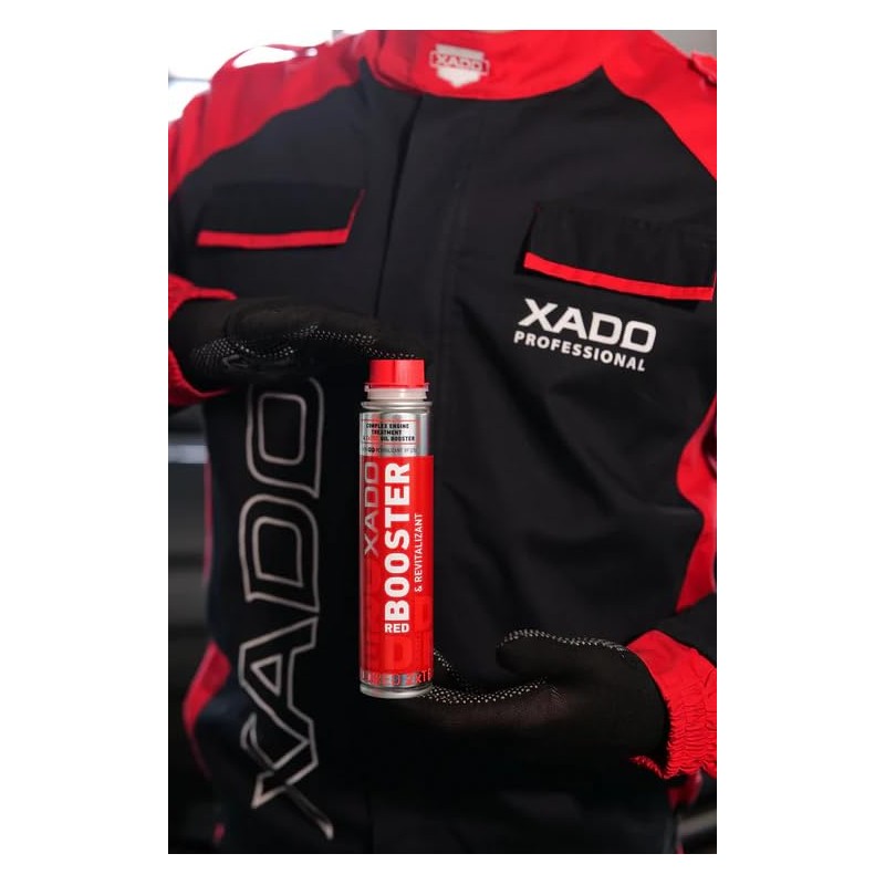 XADO RED BOOSTER Engine Oil Additive - Advanced Wear Protection,