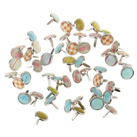 zalati Split Pins 200 Pieces Metal Paper Fasteners Round Head for Scrapbooking Art DIY Craft Paper Project - Bronze