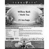 Willow Bark and Herb Tea (25 Tea Bags, ZIN: 510815)