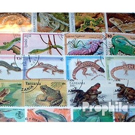 Motives 200 different Reptiles stamps (Stamps for Collectors)