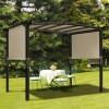 Outdoor Canopy Sunshade, Sunshade Cloth Replacementsize: one size, color: Beige