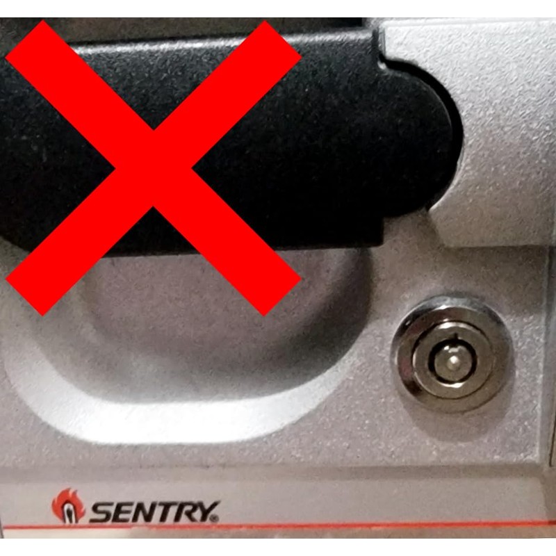 Sentry Safe Keys Cut from 2001 to 2100 Tubular Keys