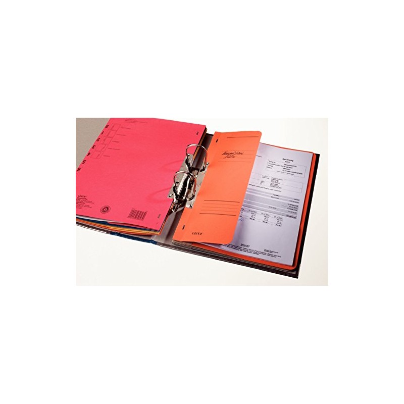 Leitz Slotted Folder, 1/2 Cut Front Cover A4 kfm. Heftung