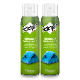 Scotchgard Heavy Duty Water Shield, Repels Water, Ideal For Outerwear, Tents, Backpacks, Canvas, Polyester And Nylon, 21 Ounces (2 Cans)