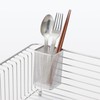MUJI MCC64A2S Stainless Steel Cutlery Stand, Silver, Small