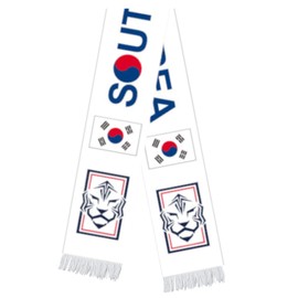 Korea Scarf,Korean Decor for Football Basketball Sport