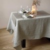 Linen & Cotton Tablecloth Table Linen Checked Country House Style