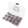 240Pcs Self Tapping Screws Cross Pan Head Stainless Steel M3