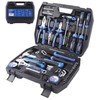 URASISTO 62-Piece Tools Set, General Household Tool Kit with Storage