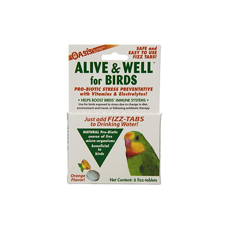 OASIS #80070 Alive and Well, Stress Preventative & Pro-Biotic Tablets