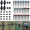 Duricient 1/2" to 1/4" Drip Irrigation Fittings, Barbed Connectors for