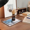 Fvstar Black File Tray Wire Desk Tray Organizer Elegant Letter